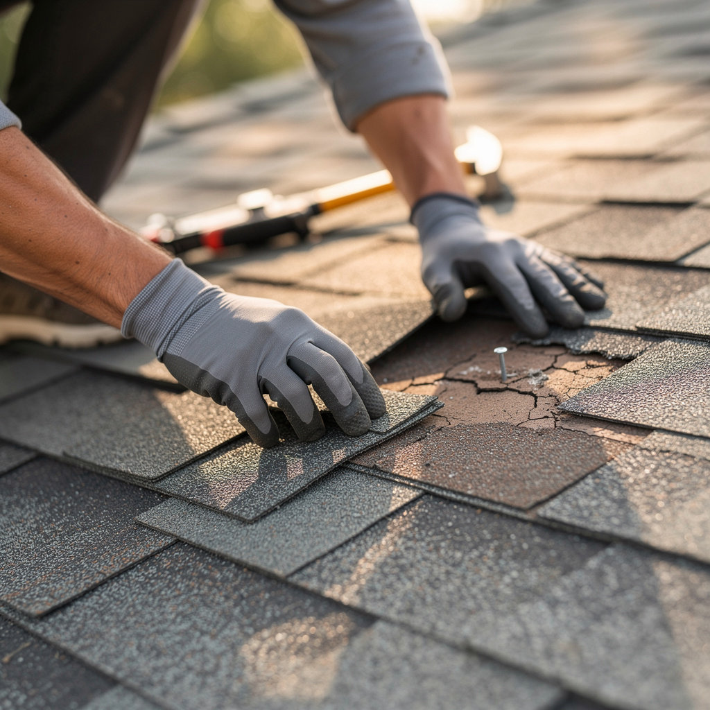 Nashville Roof Repair Experts specialized repair work on residential roof